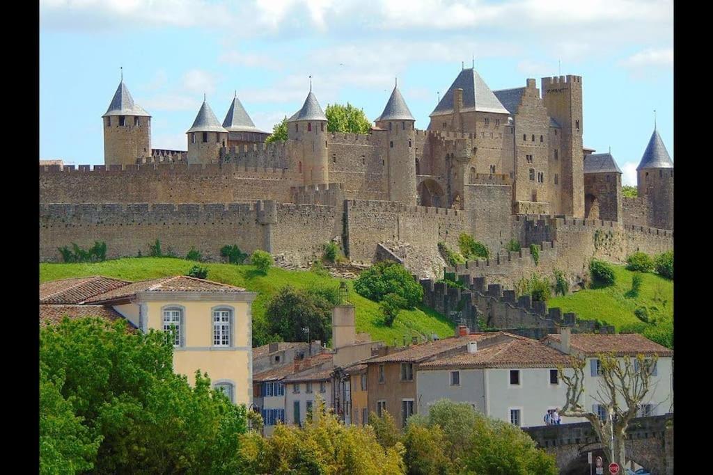 Bel appartement à Bastide St Louis Carcassonne Exterior foto